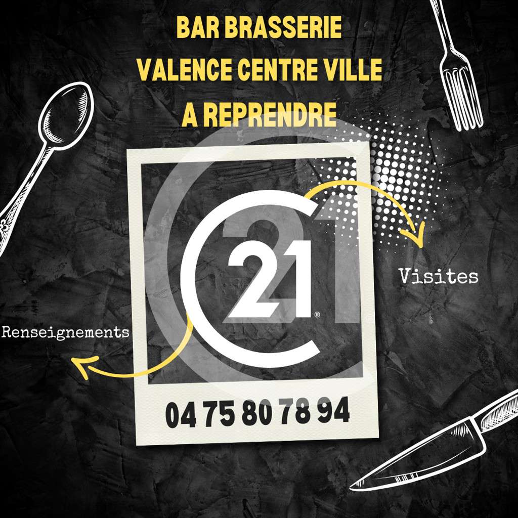 A vendre belle brasserie idéalement situé Valence