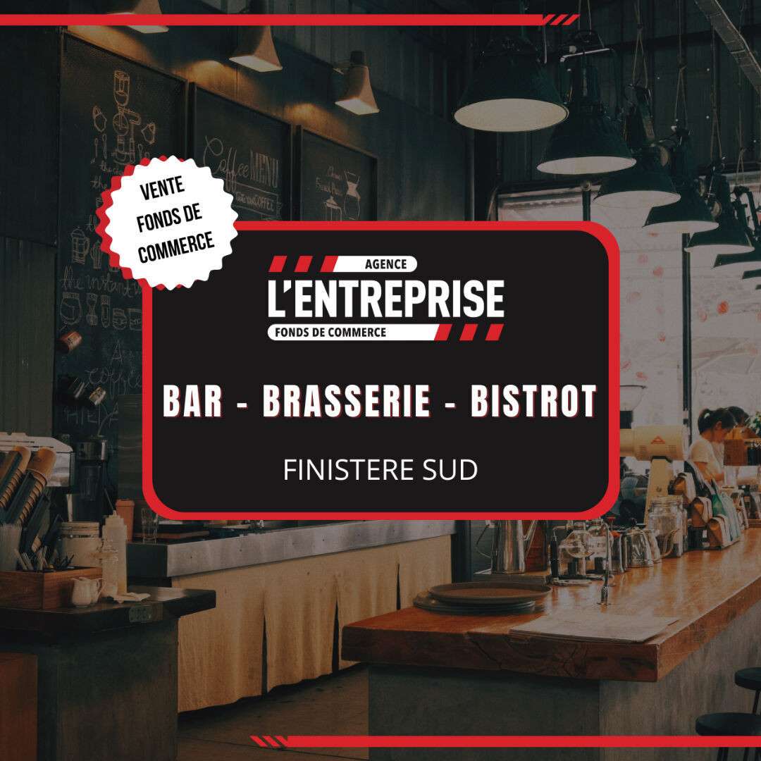 Vente fonds de commerce bar en Bretagne Finistère