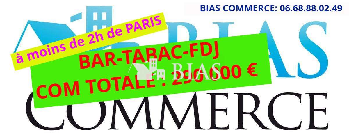 A vendre bar Tabac FDJ à moins de 2h de Paris
