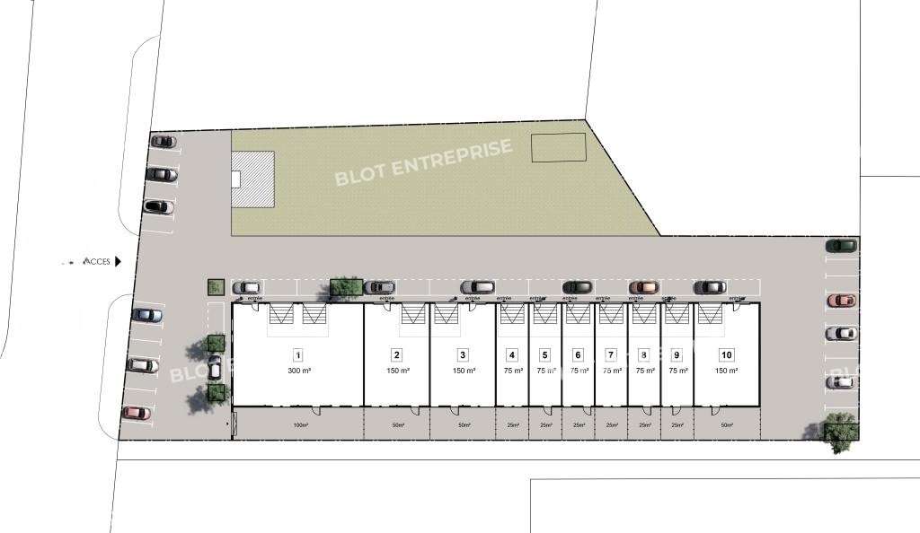 AV cellule d'activités 150m² Pontivy proche D768