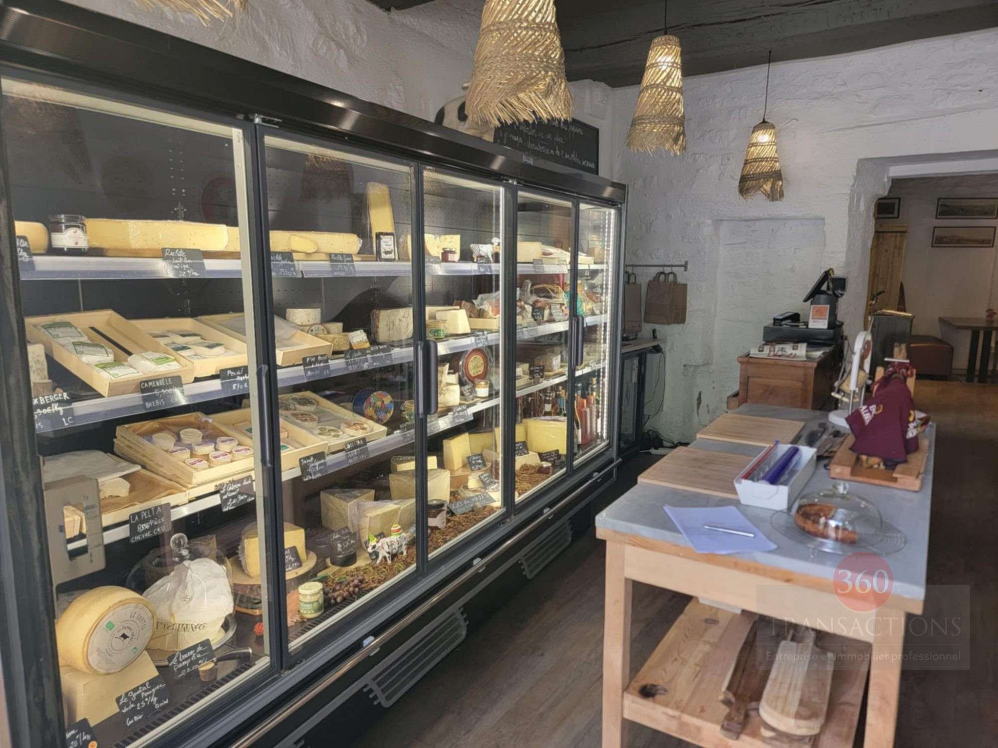Vente FDC crèmerie fromagerie épicerie à Rodez