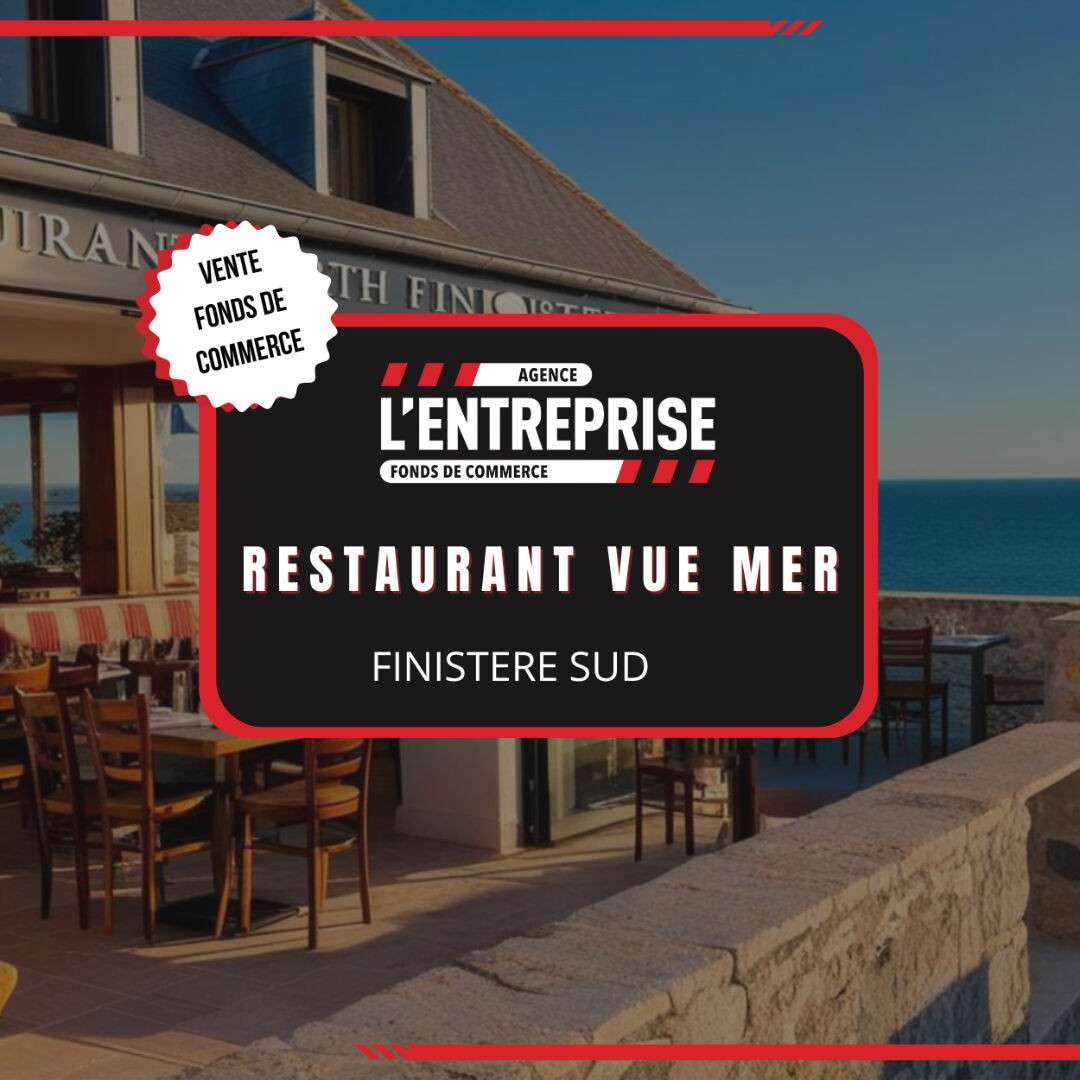 A vendre bar brasserie vue mer proche de Quimper