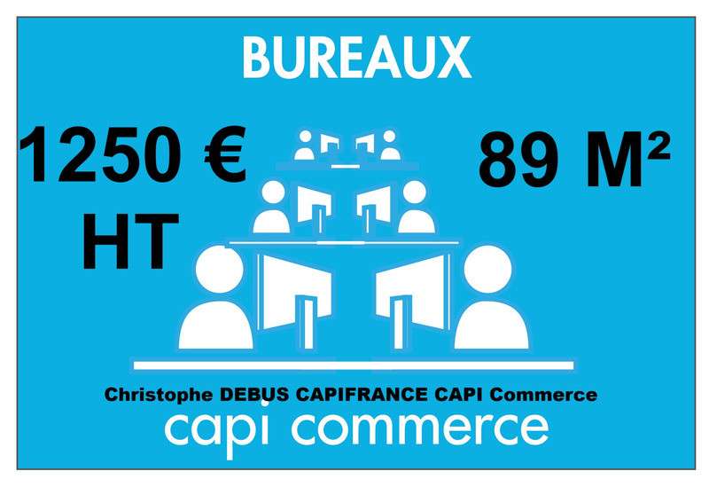 Bureau R+1 à louer au Plessis-Belleville