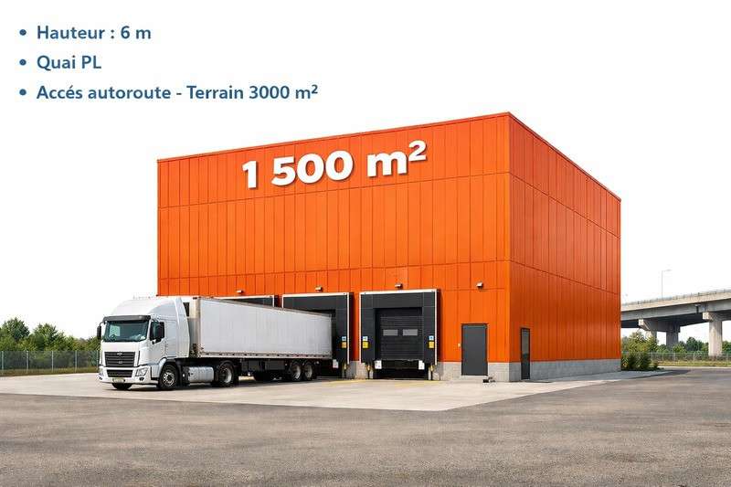 AV bâtiment industriel sur Villefranche-sur-Saône