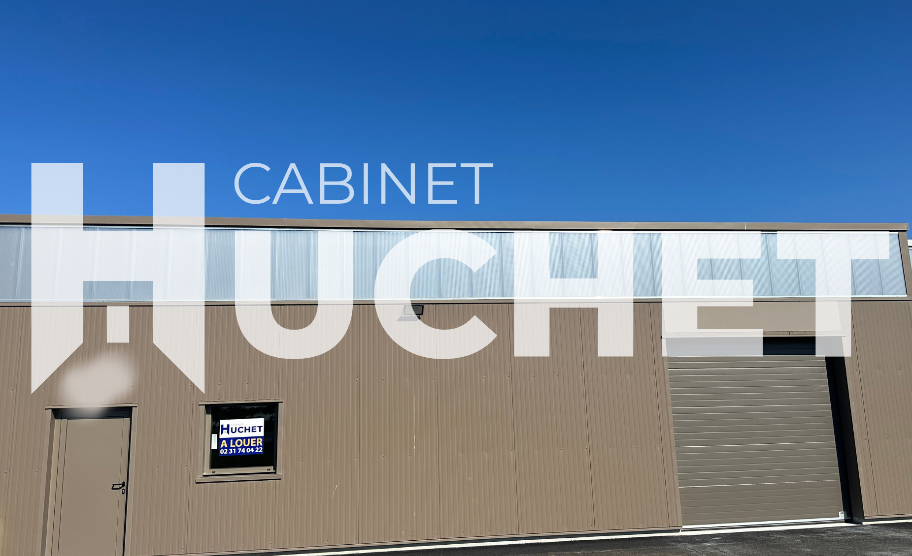 À louer local d'activité neuf 154m² à Douvres