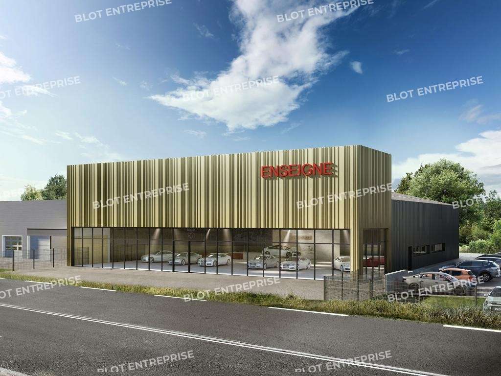 A louer locaux d'activités neufs 800m² à Quimper