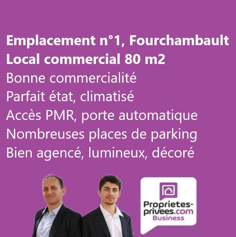 Vente local commercial 80m² empl N°1 Fourchambault