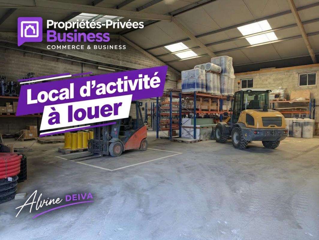 A louer local d'activité 380m² à Pontpoint ZI Moru