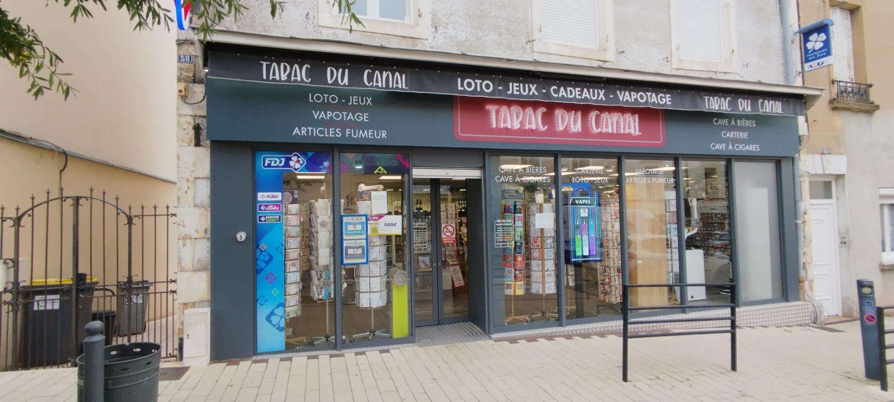 Vente fonds de commerce tabac FDJ cave le Creusot