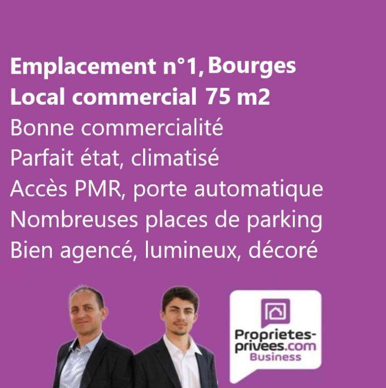 AV local commercial 75m² emplacement N°1 à Bourges