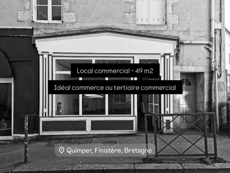 Vente local bon rapport empl/prix à Quimper centre