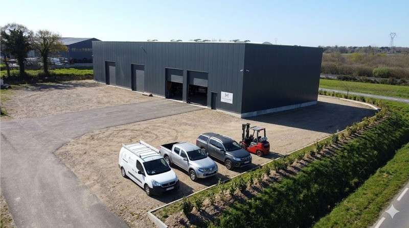 A vendre bâtiment industriel 1000m² sur Guingamp