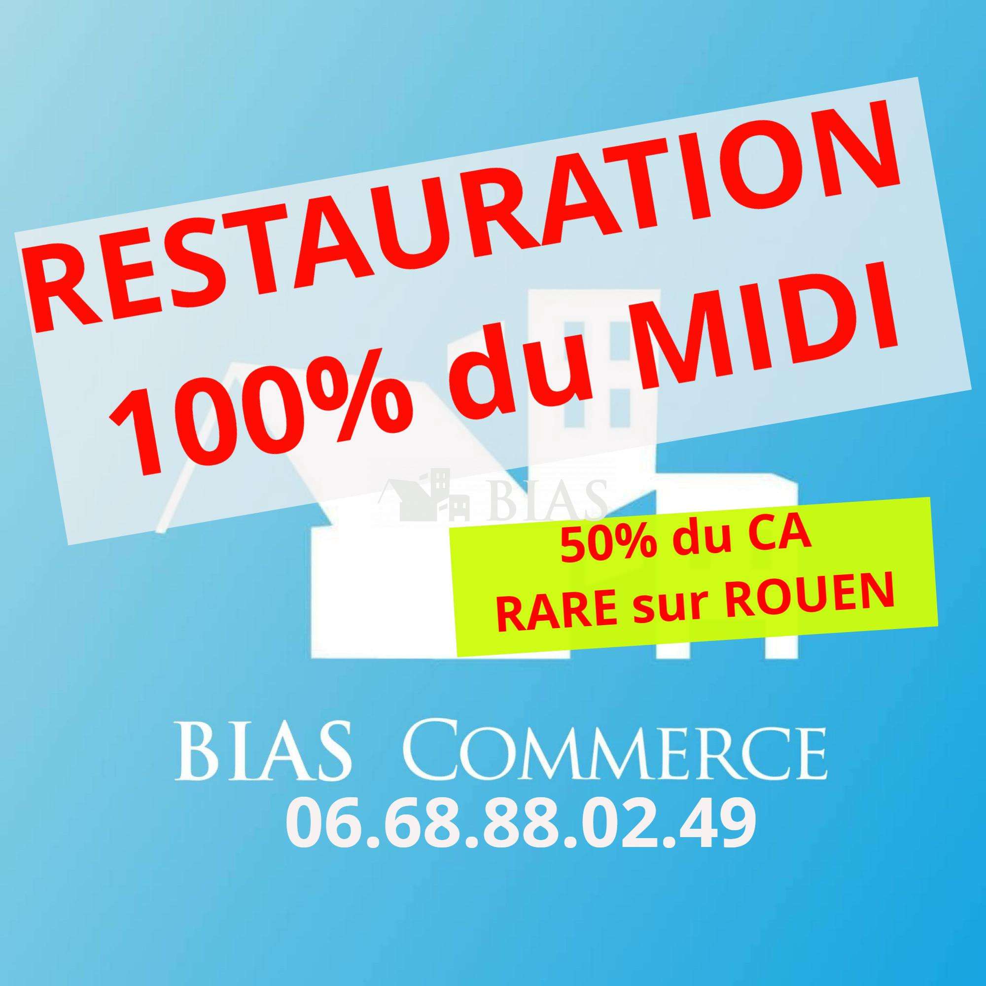 Vente restaurant d’exception midi exclusif dept 76