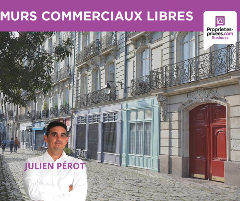 Vente murs commerciaux 110m² centre de Lamballe
