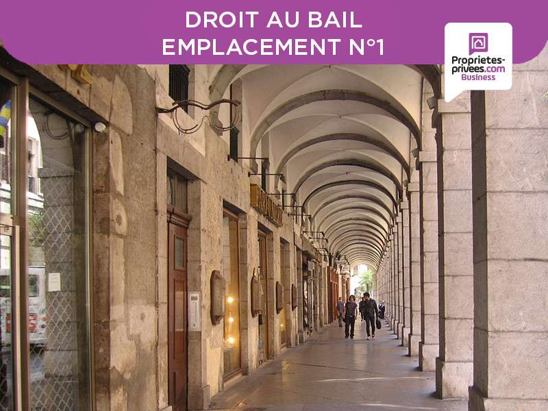 Cession de bail 25m² empl N°1 Chambéry centre