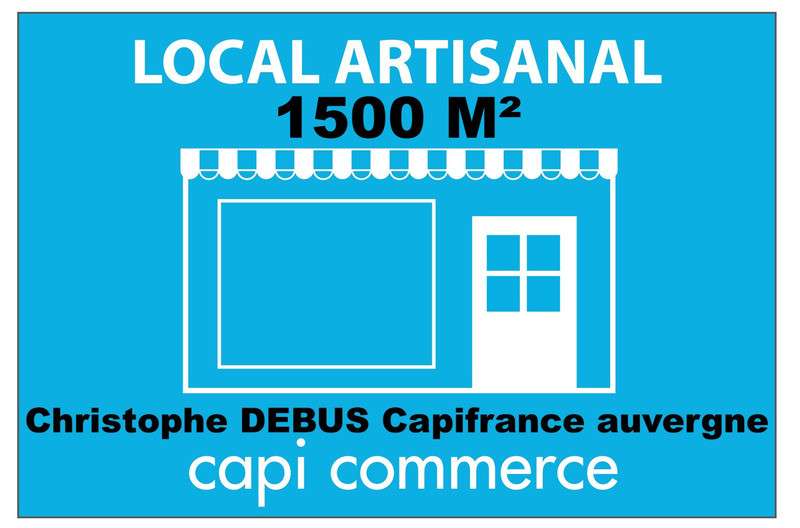 Bâtiment 1500m² sur 6500m² à vendre à Vichy