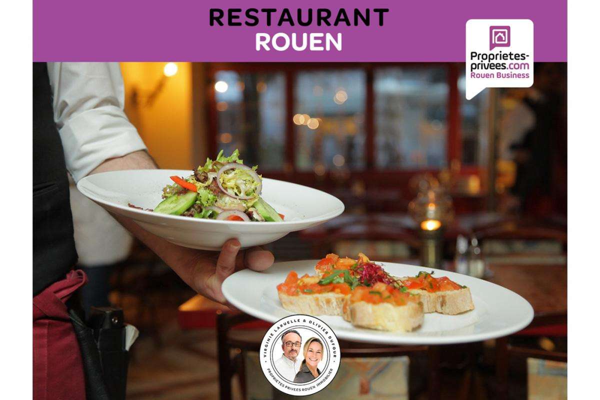 Vente restaurant 30 couverts à Rouen Rive Droite