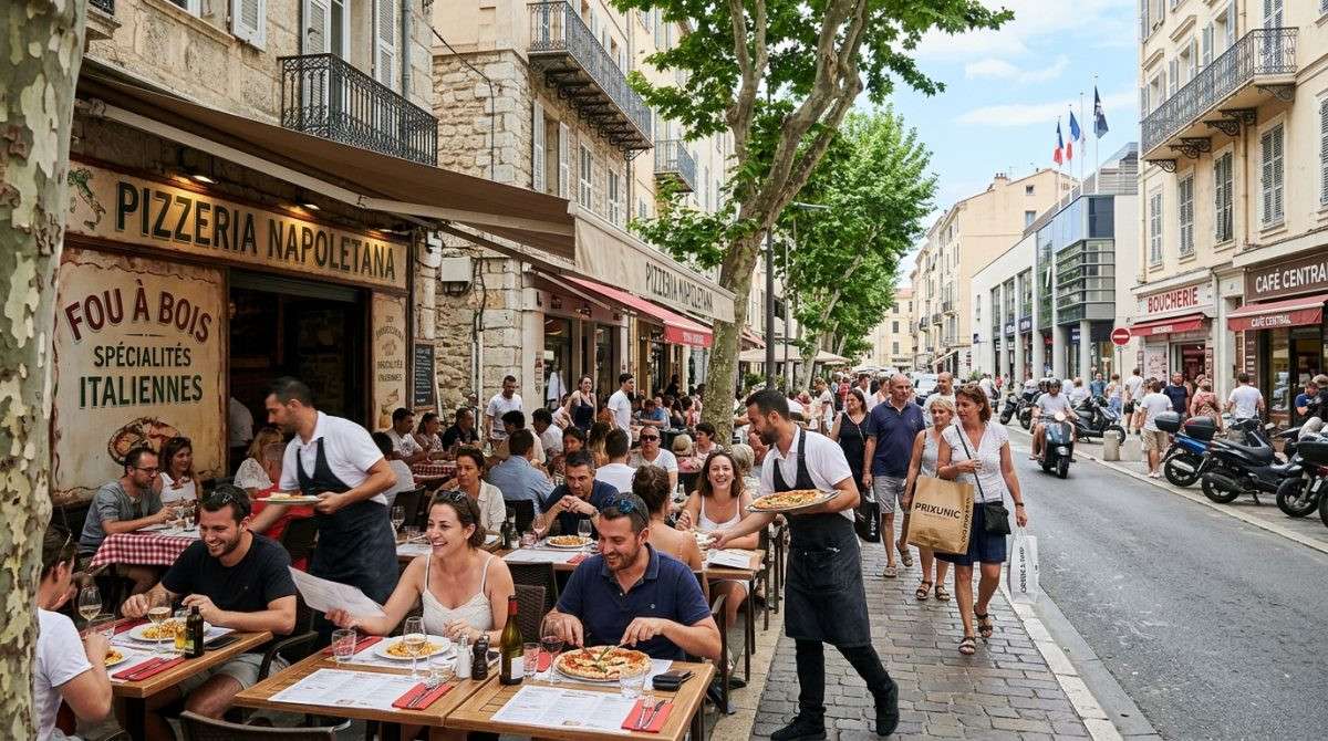 Vente pizzeria cantine italienne à Ajaccio centre