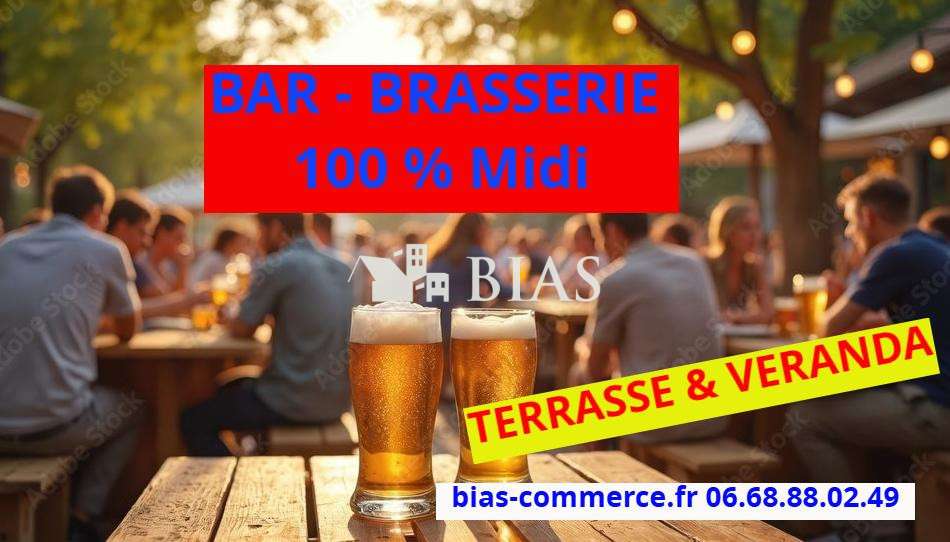 Vente brasserie 100 % midi terrasse & véranda Eure