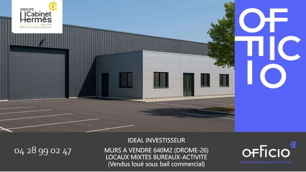 Local d'activité vendu loué à Valence