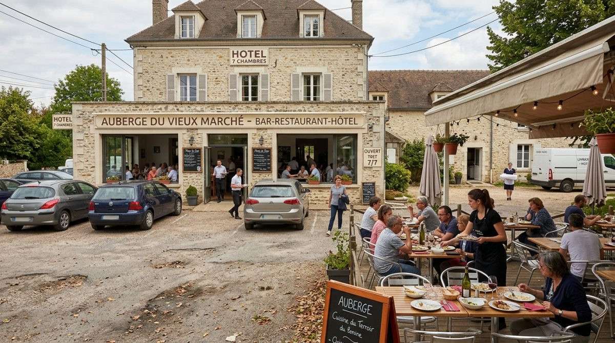 AV bar restaurant hôtel 9200m² Oinville-St-Liphard