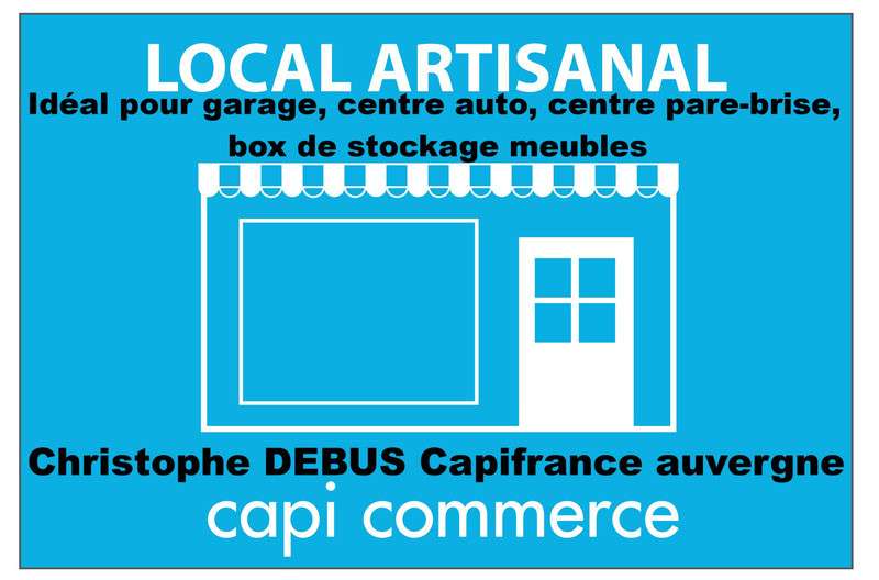 Local artisanal 2200m² à vendre à Vichy 