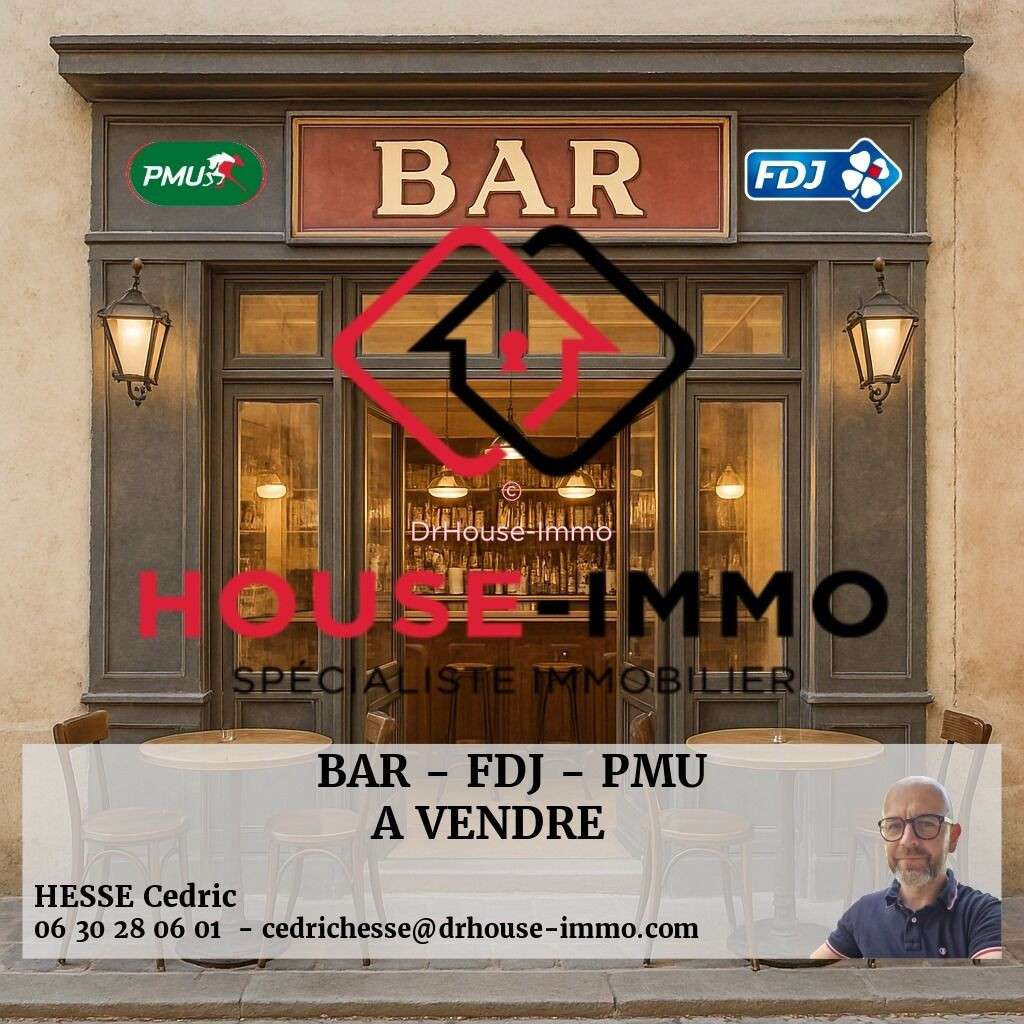 Vente bar PMU FDJ de 100m² à Doué la Fontaine