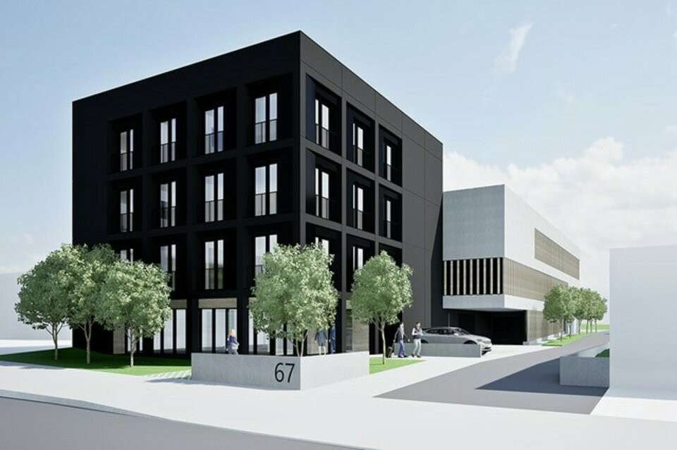 A louer bureaux 1825m² immeuble R+3 à Vannes Ouest