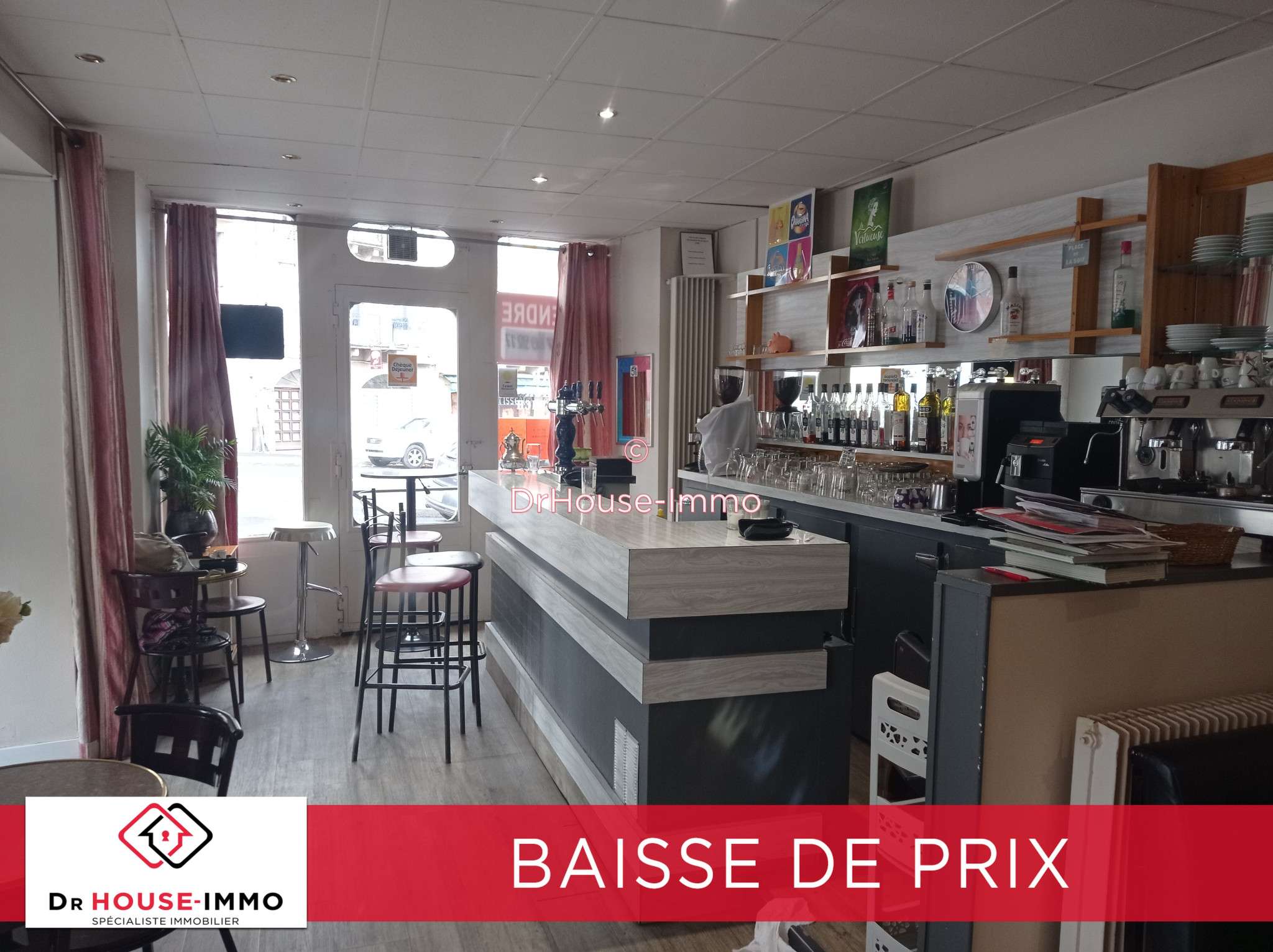 Vente fonds de commerce bar lic IV au Puy en Velay
