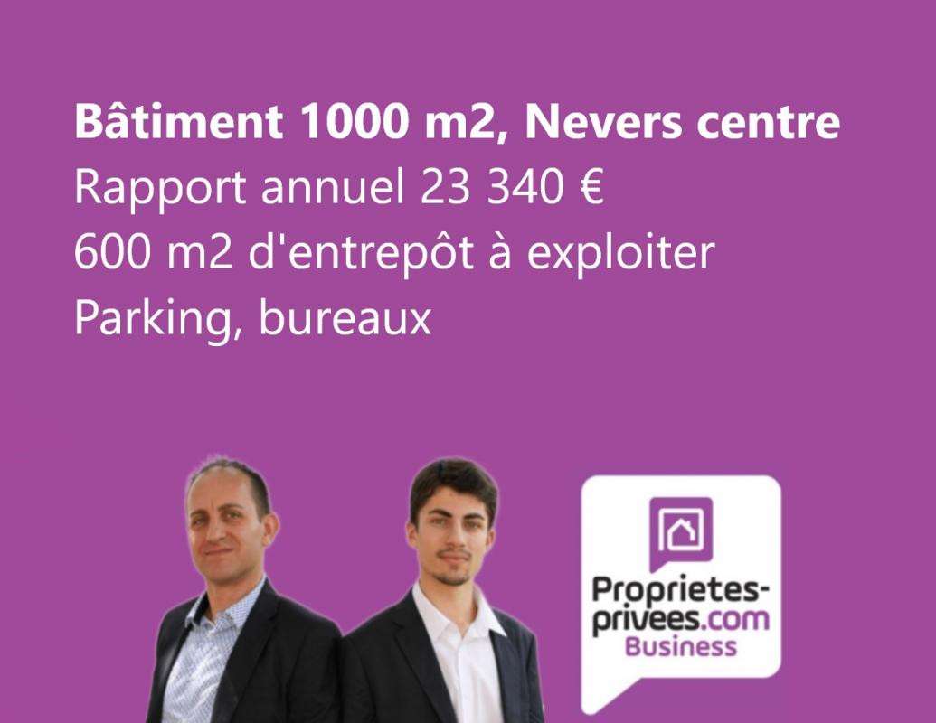 Vente murs commerciaux 1000m² empl N°1 à Nevers