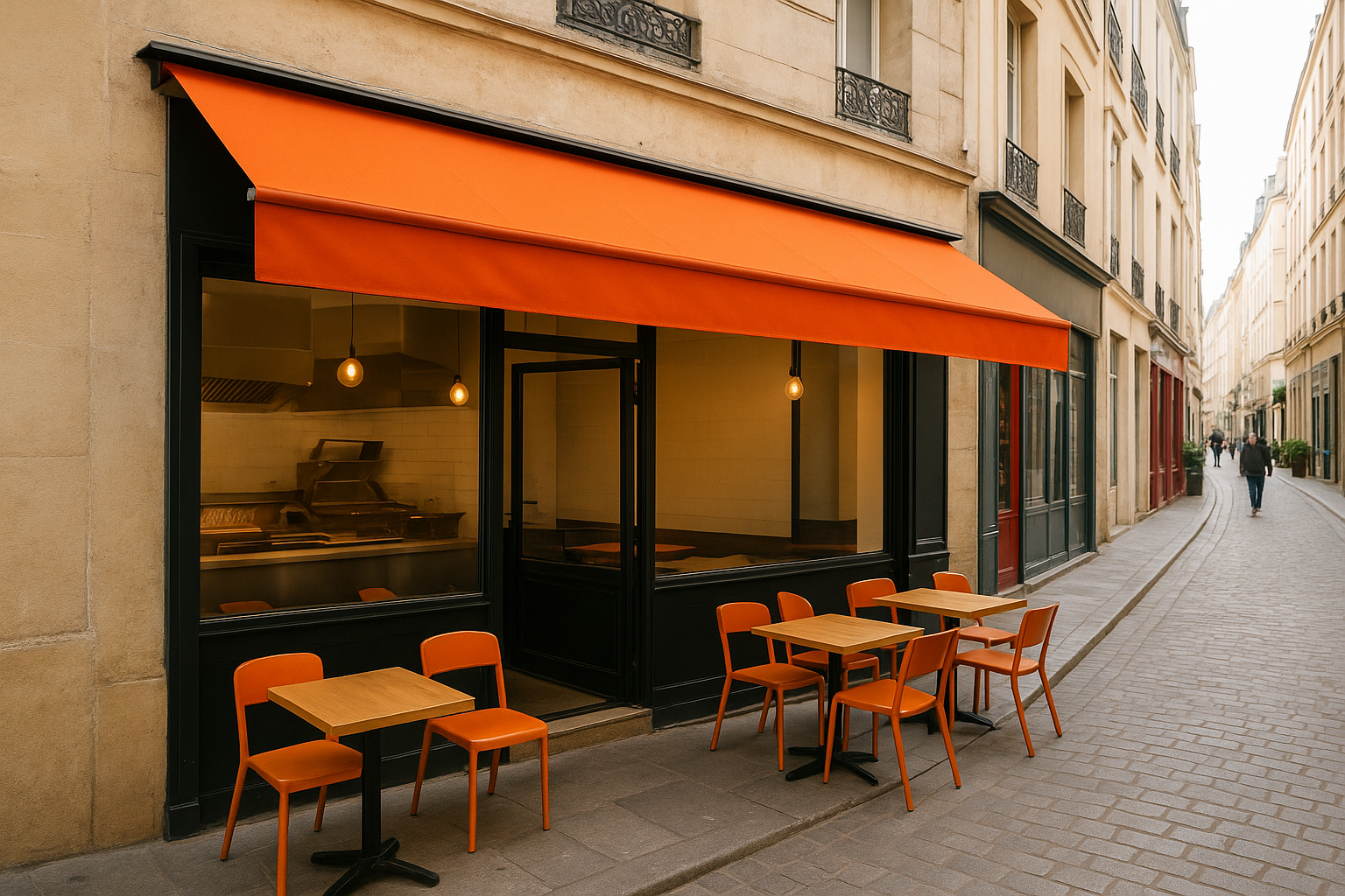Restauration rapide avec extraction Paris Charonne