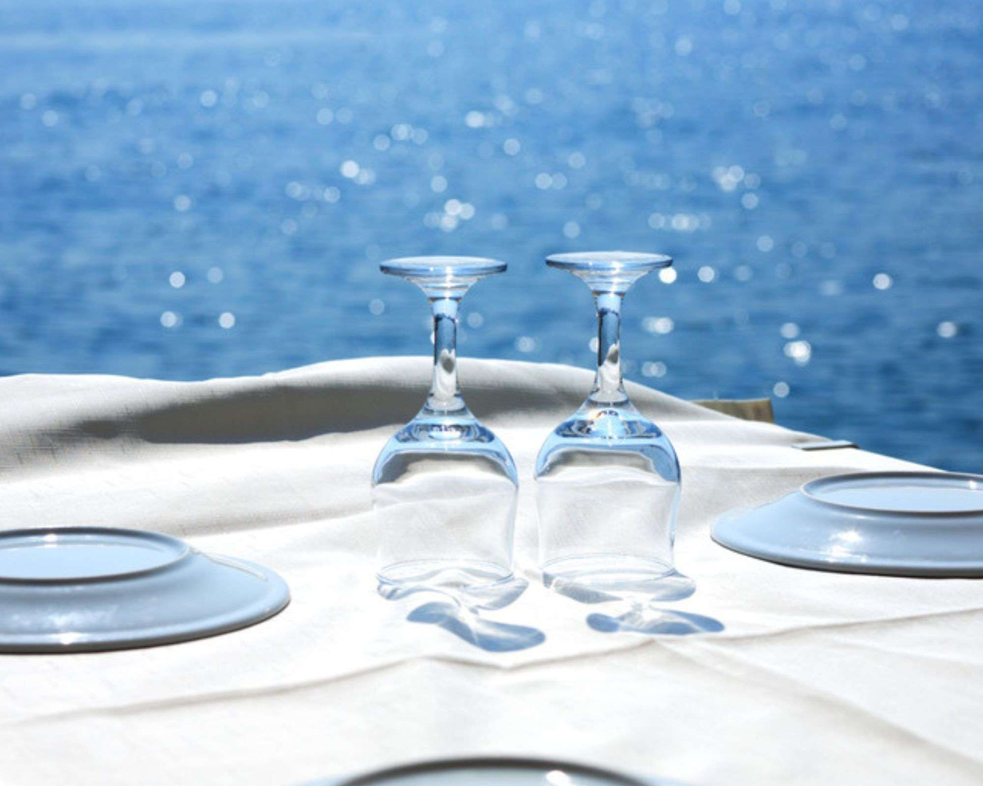AV FDC restaurant bord de mer Saint Laurent du Var
