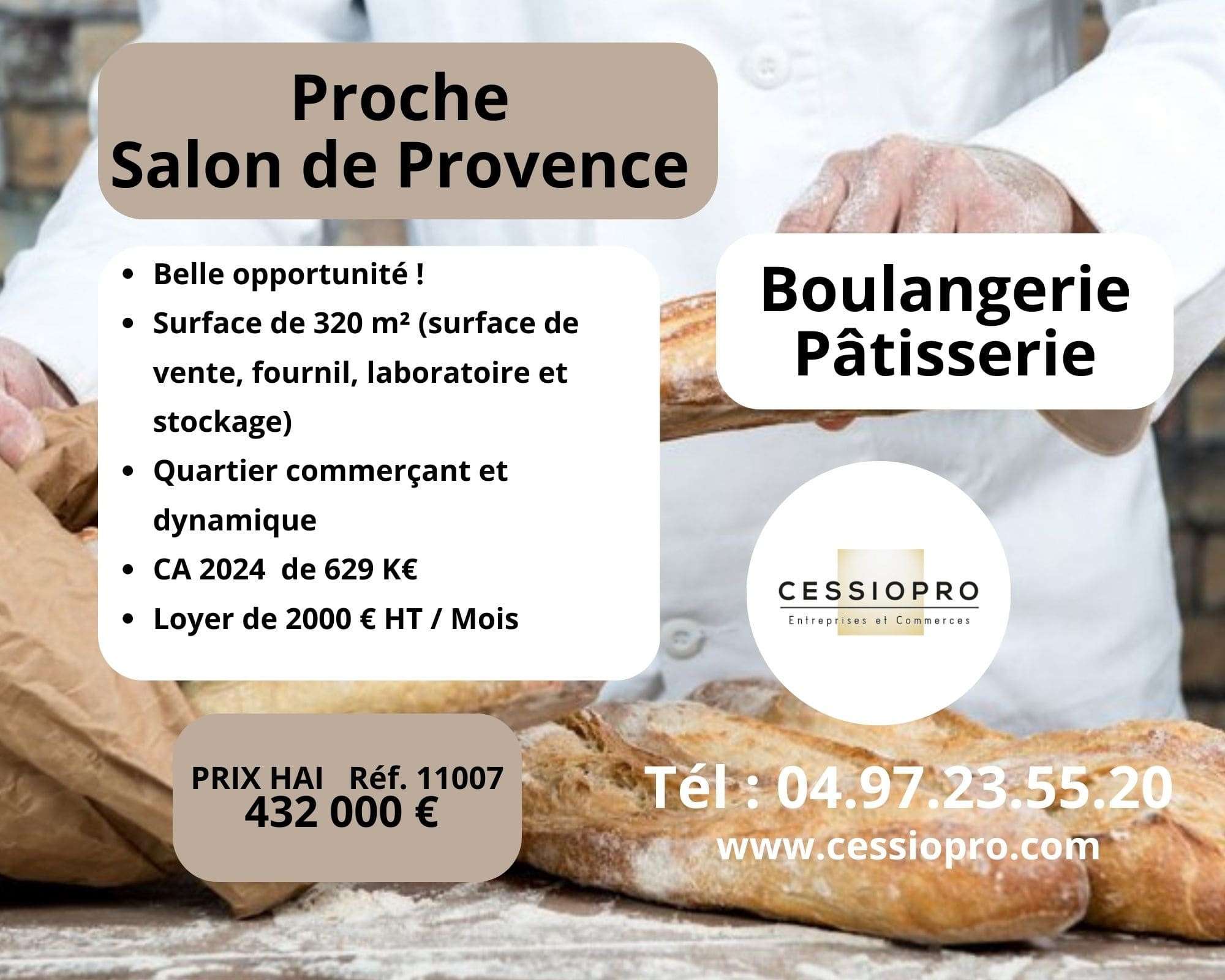 AV boulangerie pâtisserie artisanale proche Salon