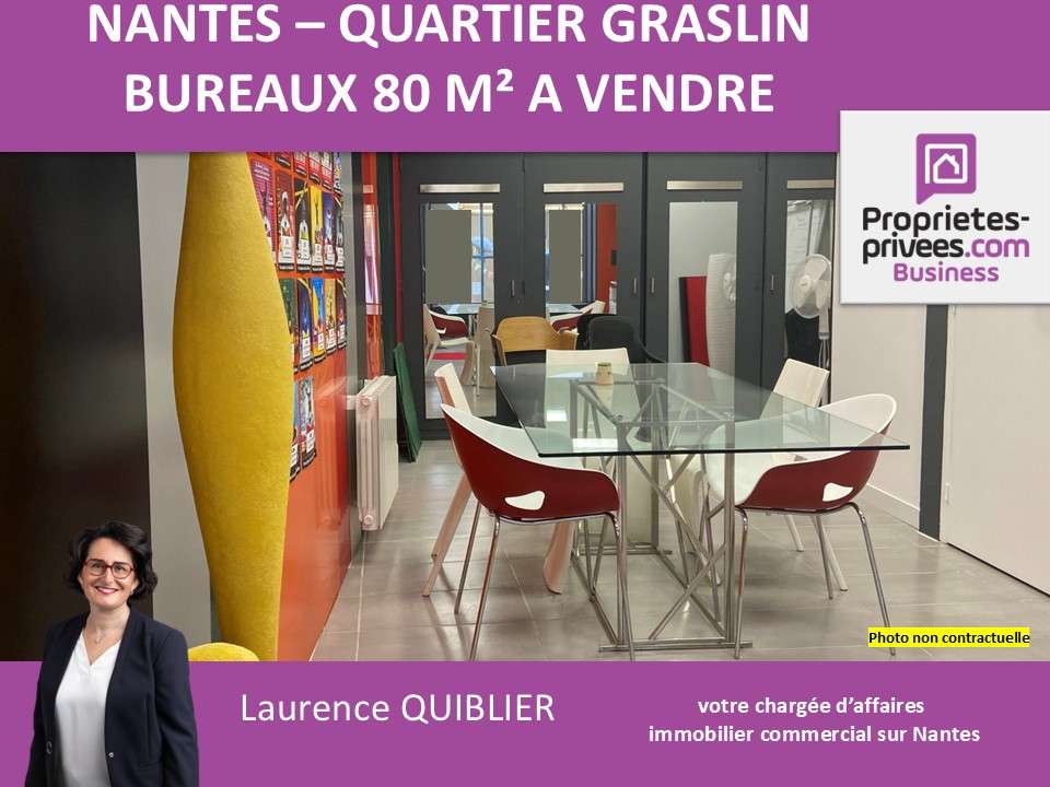 Bureaux libres 80m² à vendre à Nantes centre