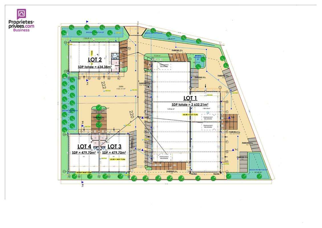 Vente local d'activités neuf 970m² à Montélimar