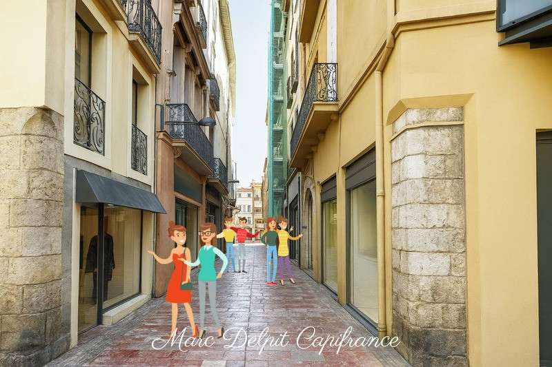 A céder local commercial 29m² à Perpignan centre