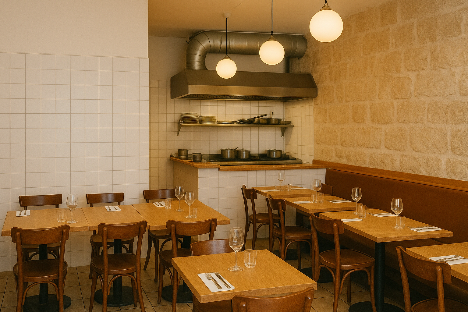 AV restaurant avec extraction à Paris Montparnasse