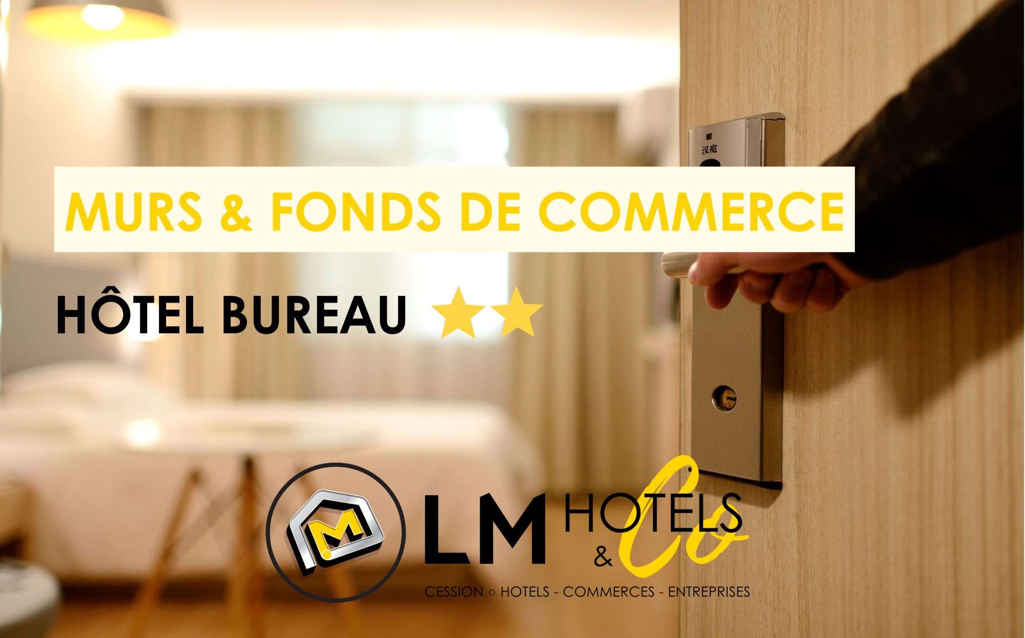 Fonds de commerce hôtel à vendre dans le Calvados