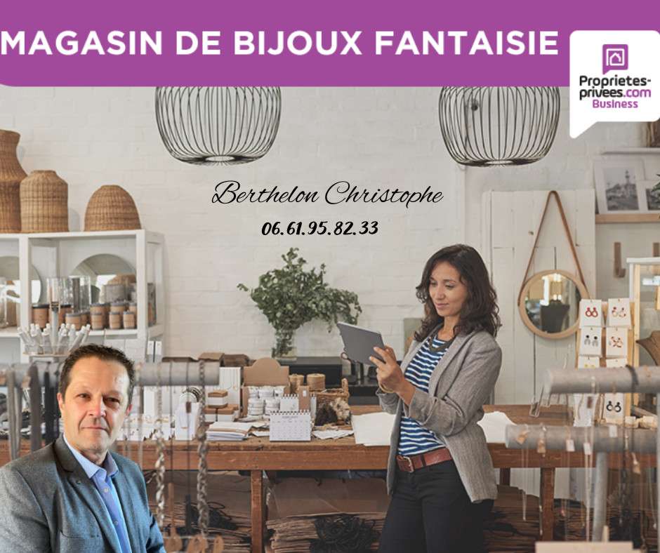 Vente FDC bijouterie objets de mode à Avallon