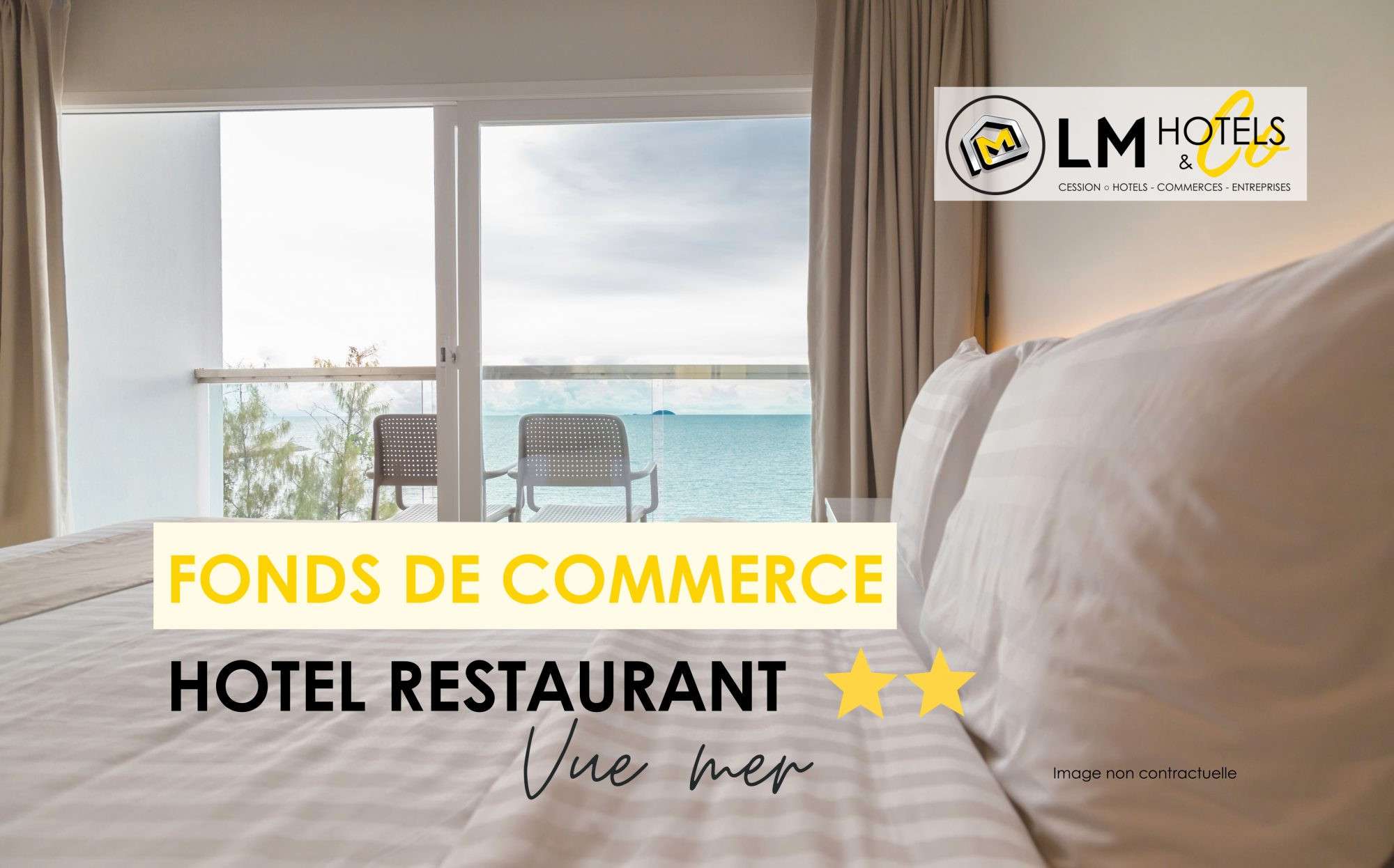 Hôtel à vendre vue mer secteur Mont-St-Michel 35
