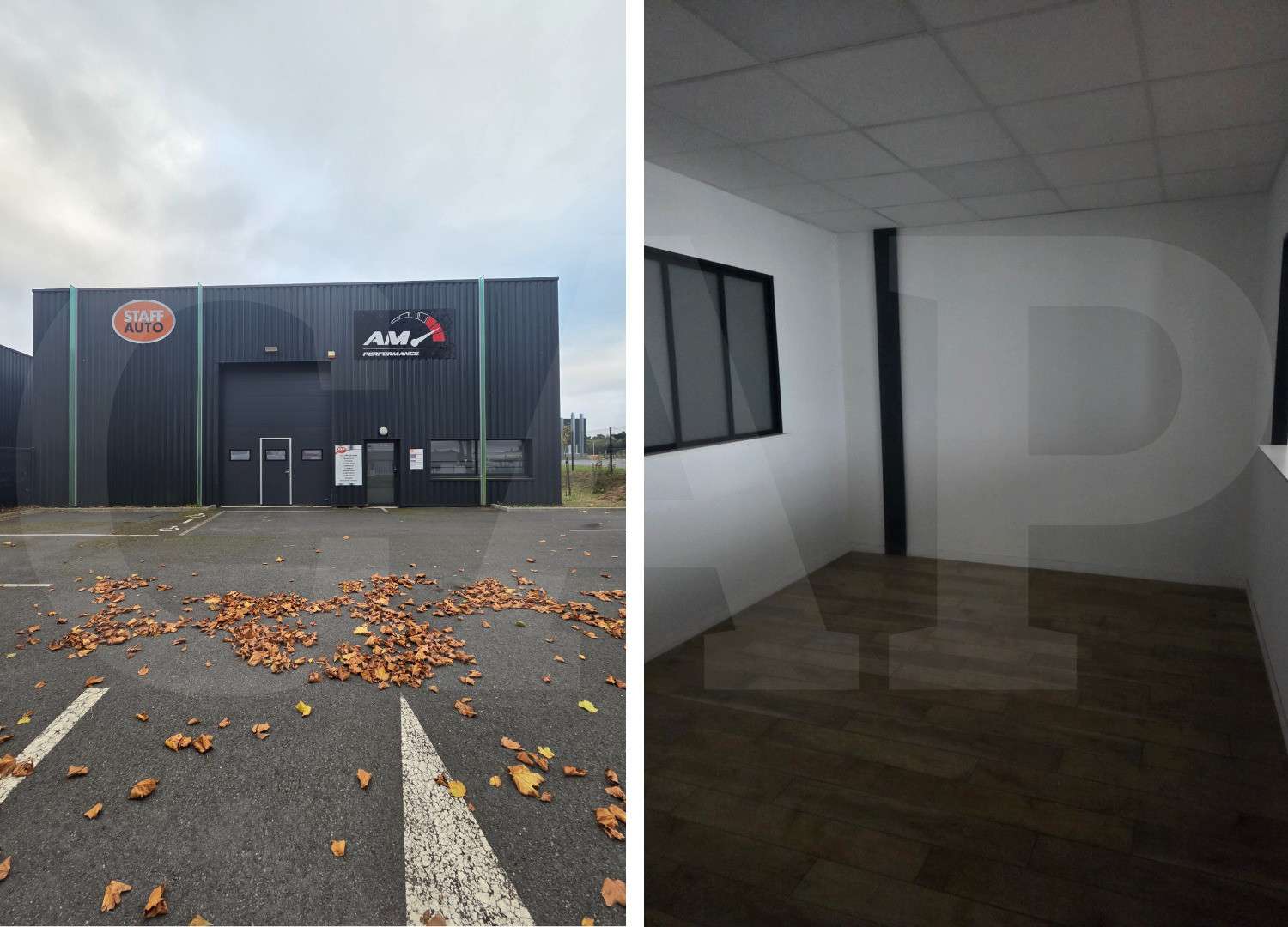 A louer local 340m² à Ploufragan zone Châtelets