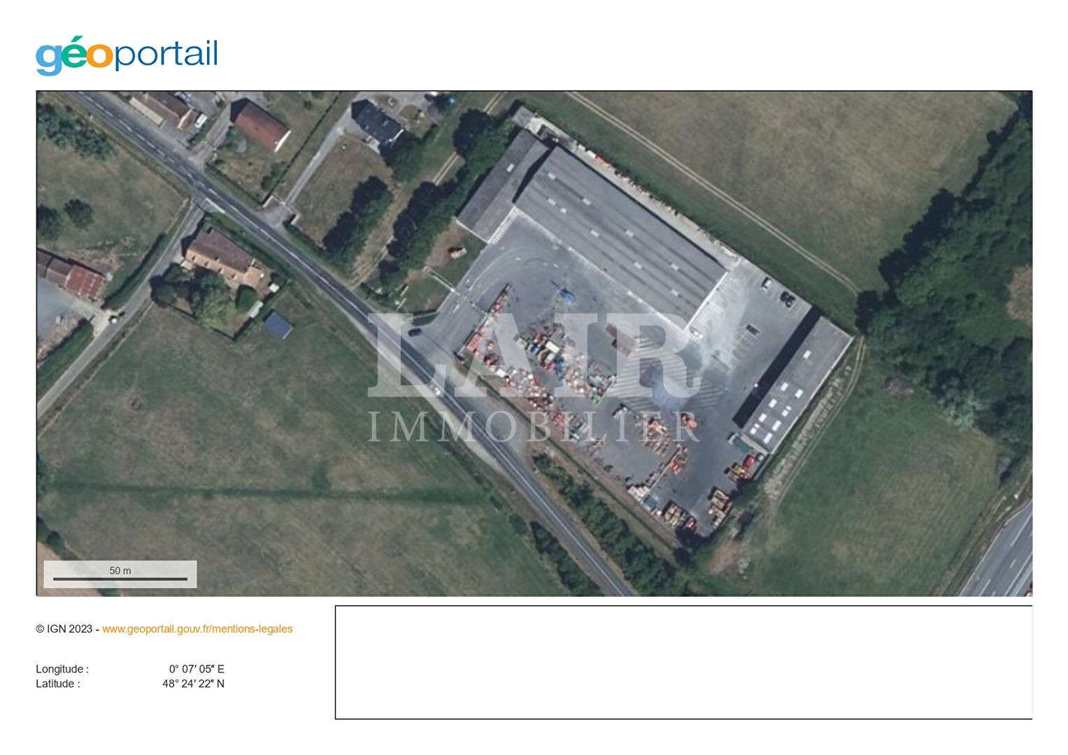 Loue bâtiment à usage d'activité 2950m² à Alençon