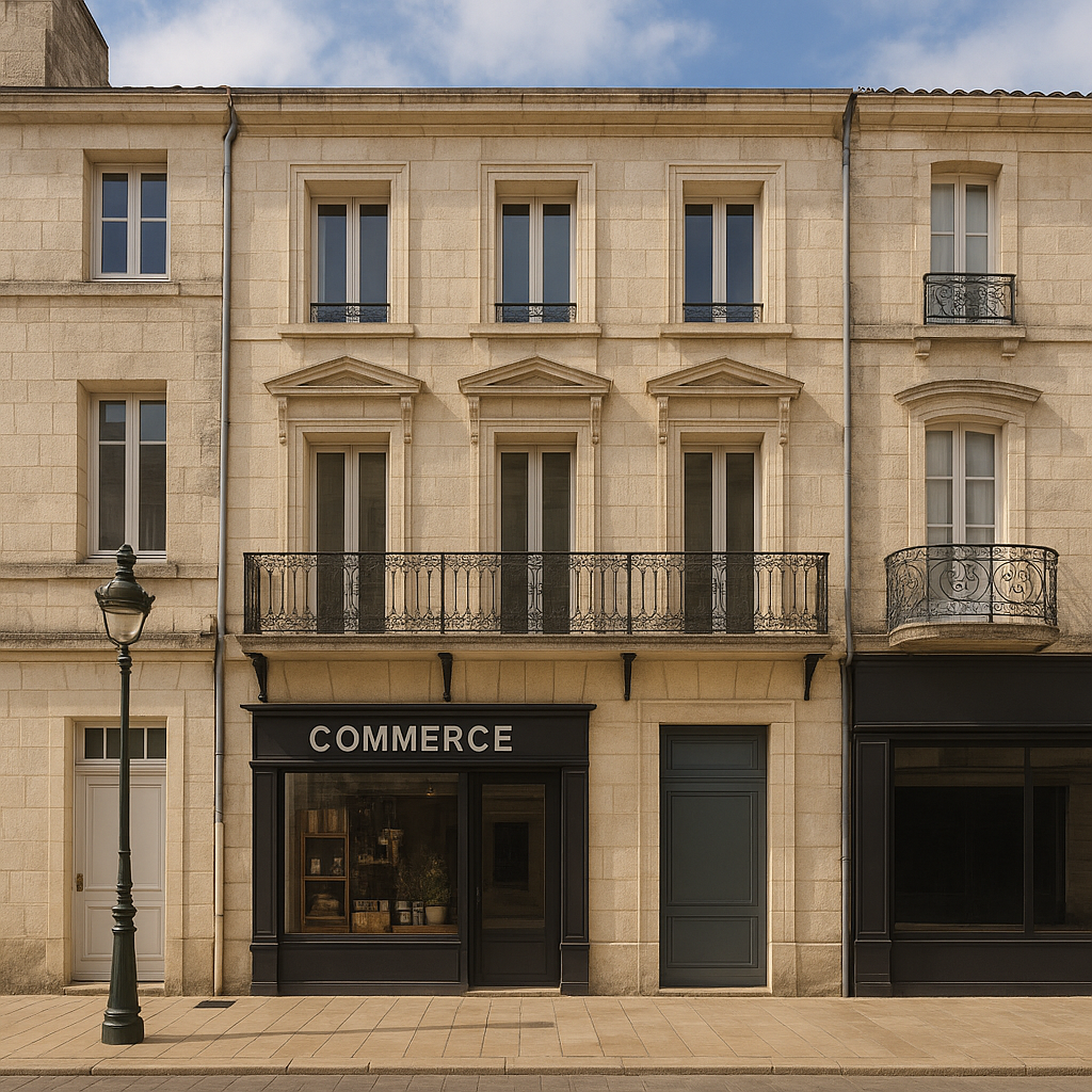 Vente boutique 160m² à Rochefort sur Mer centre