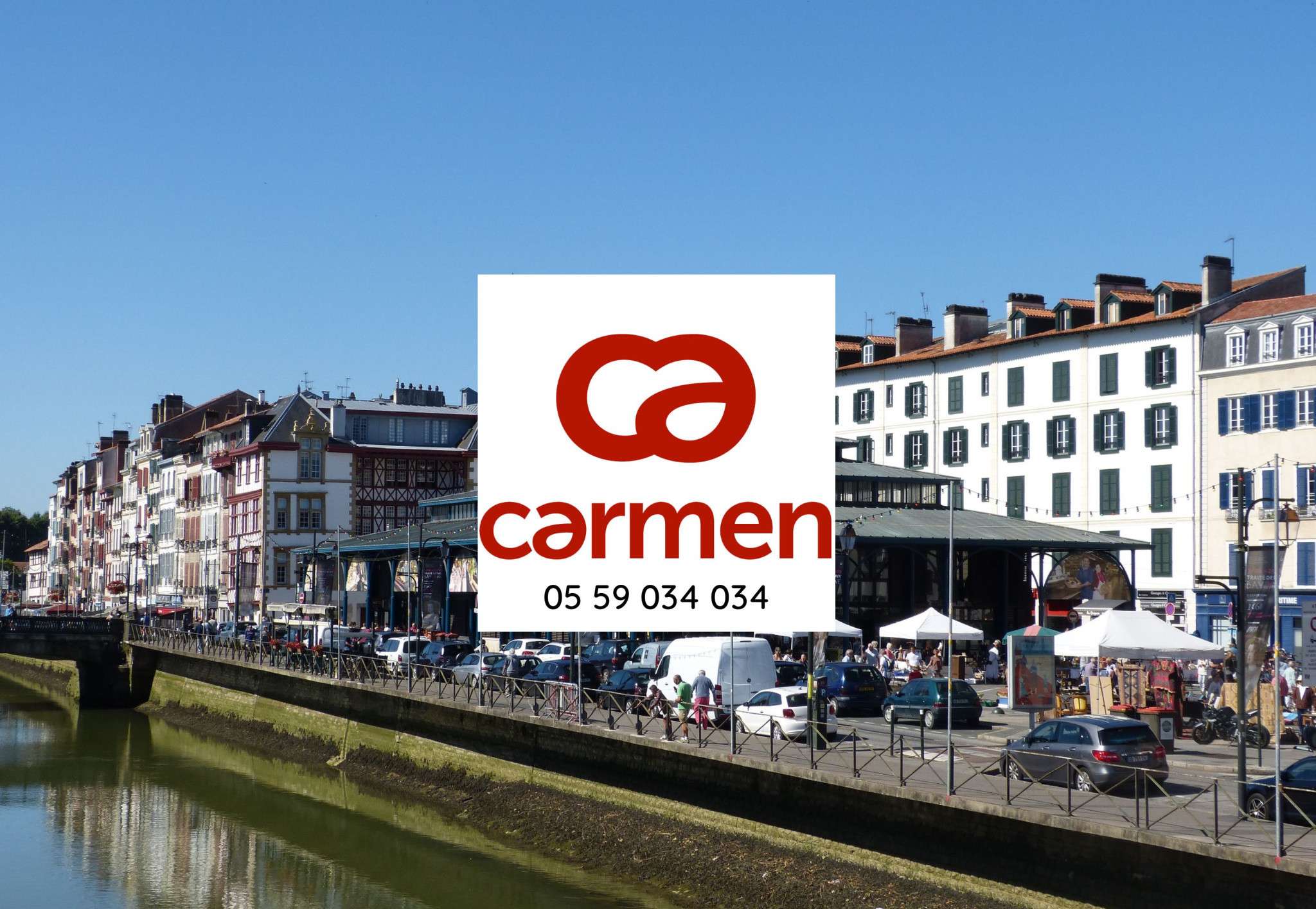 A louer local commercial 30m² centre Bayonne
