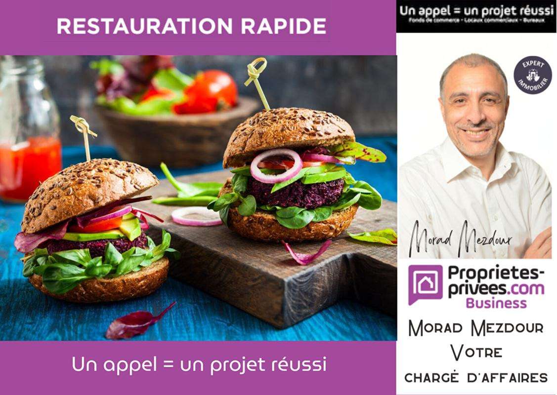Vente restaurant rapide 20 cvts à Roubaix
