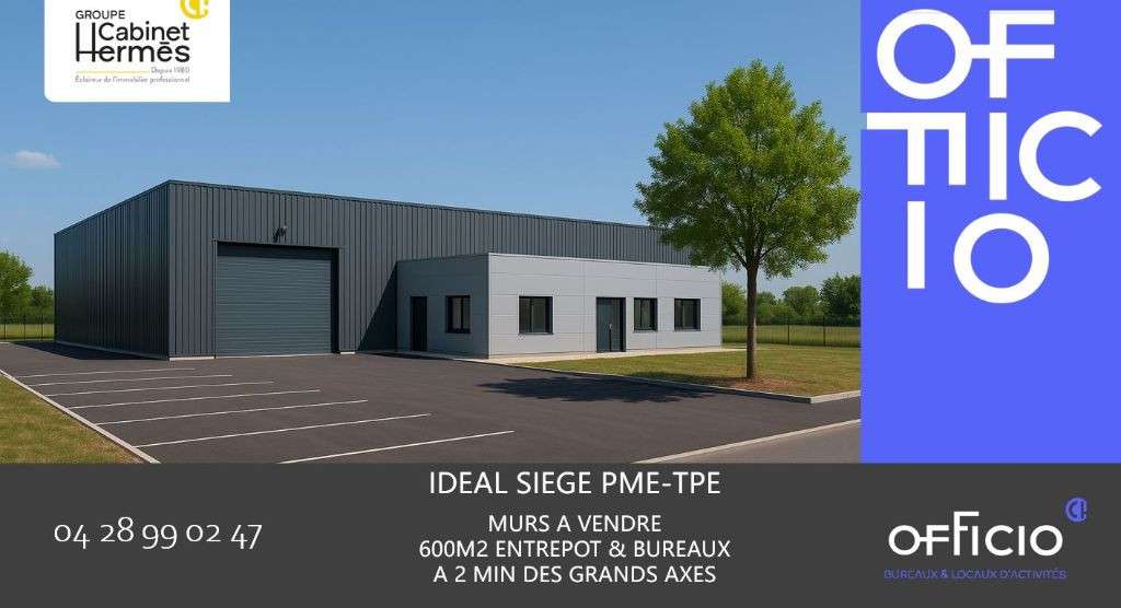 Vente bâtiment d'activité mixte 900m² à Valence