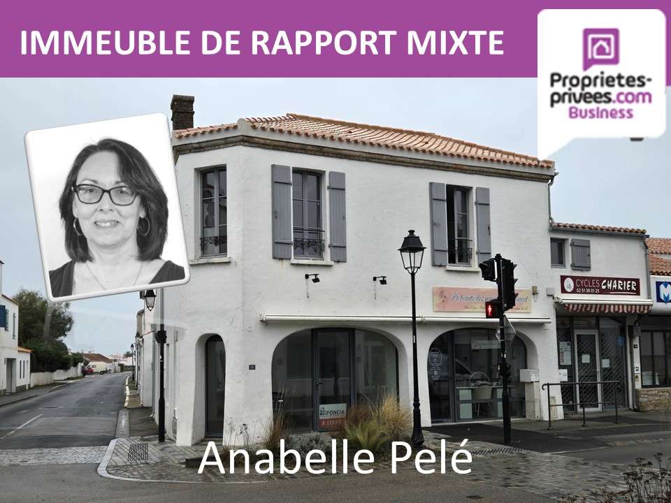 Vente immeuble mixte loué à Noirmoutier-en-l'Île