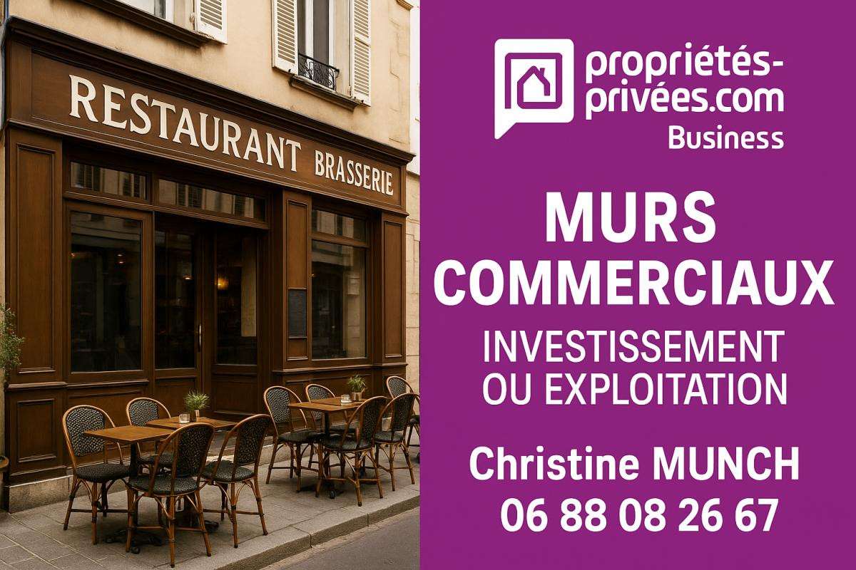 AV murs commerciaux restauration 250m² à Pontoise