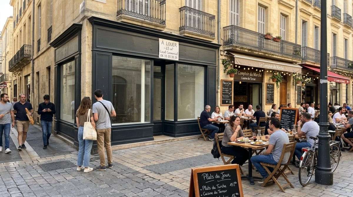Vente murs libres 43m² Comédie Écusson Montpellier