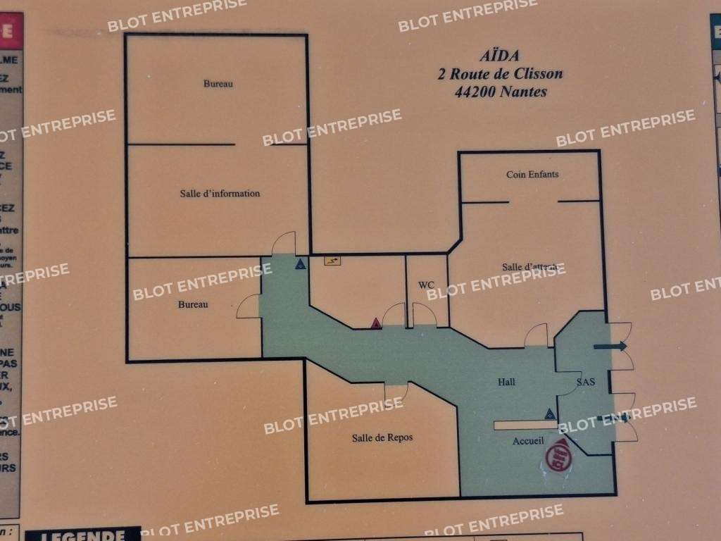 A louer bureaux 116m² empl stratégique à Nantes